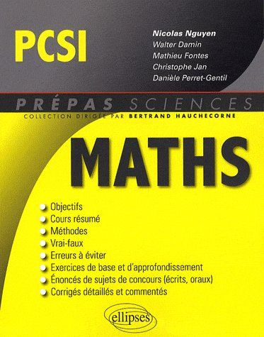 Maths PCSI