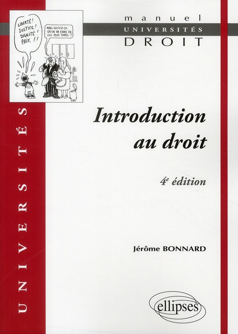 Introduction au droit. 4e édition