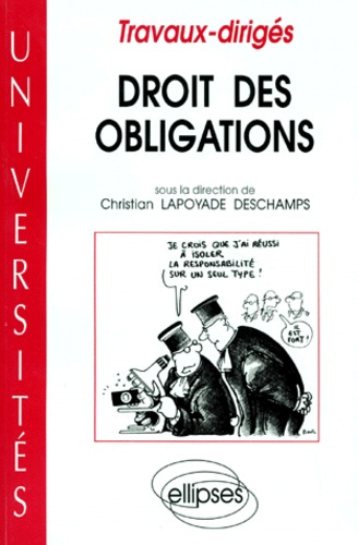 DROIT DES OBLIGATIONS. Travaux dirigés