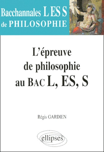 L'épreuve de philosophie au bac L, ES, S