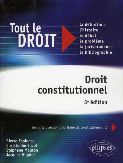 Droit constitutionnel . 5e édition