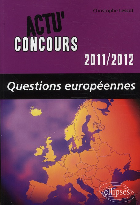 Questions européennes 2011-2012
