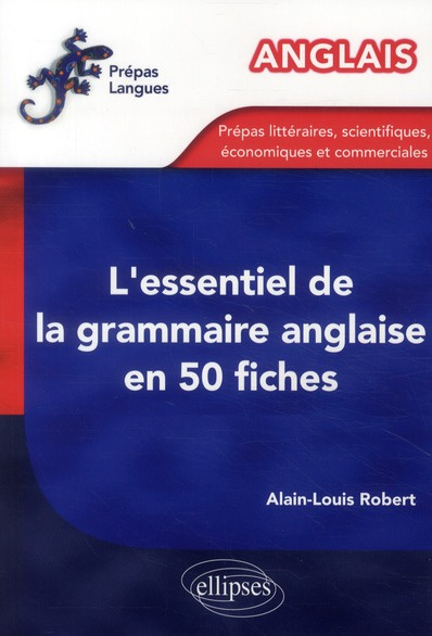 L'essentiel de la grammaire anglaise en 50 fiches