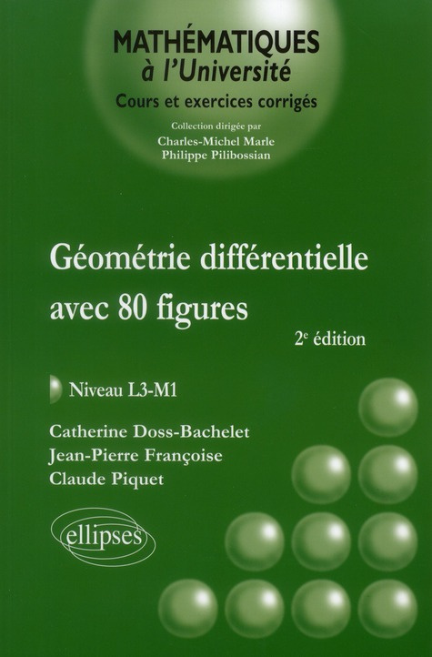 Géométrie différentielle avec 80 figures. Niveau L3-M1, 2e édition