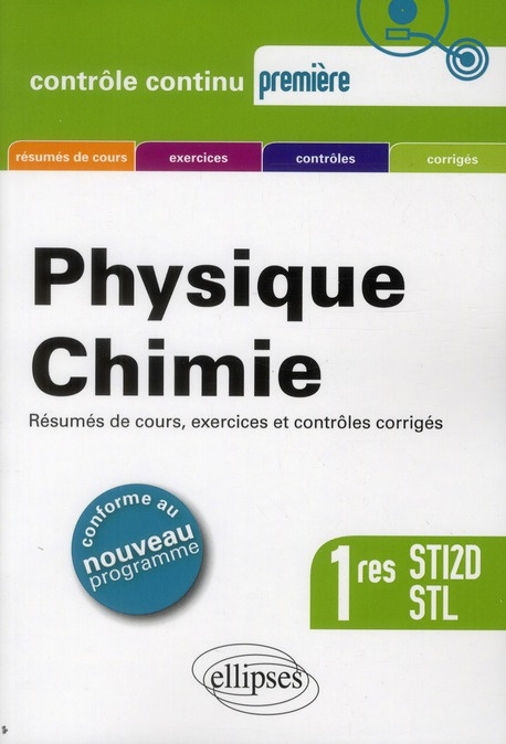 Physique Chimie 1res STIL2D et STL