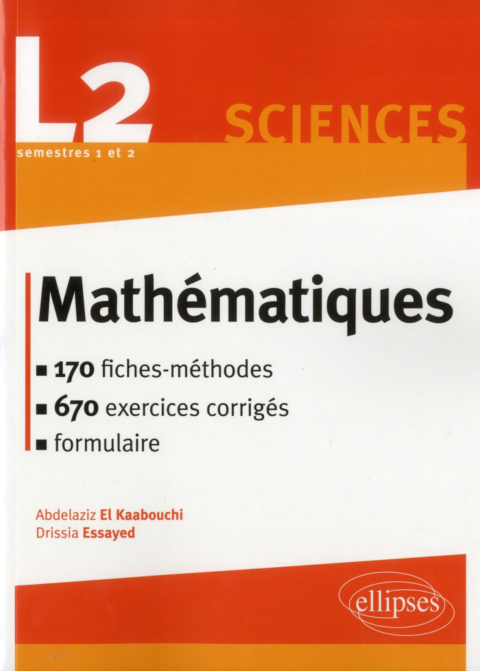 Mathématiques L2 sciences