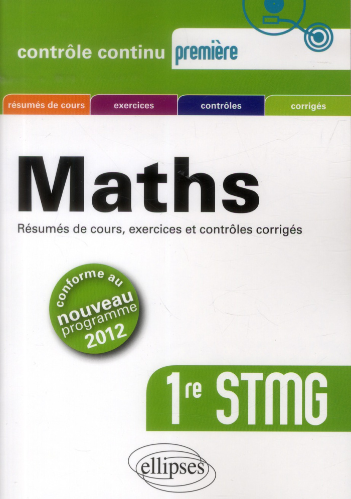 Maths 1e STMG