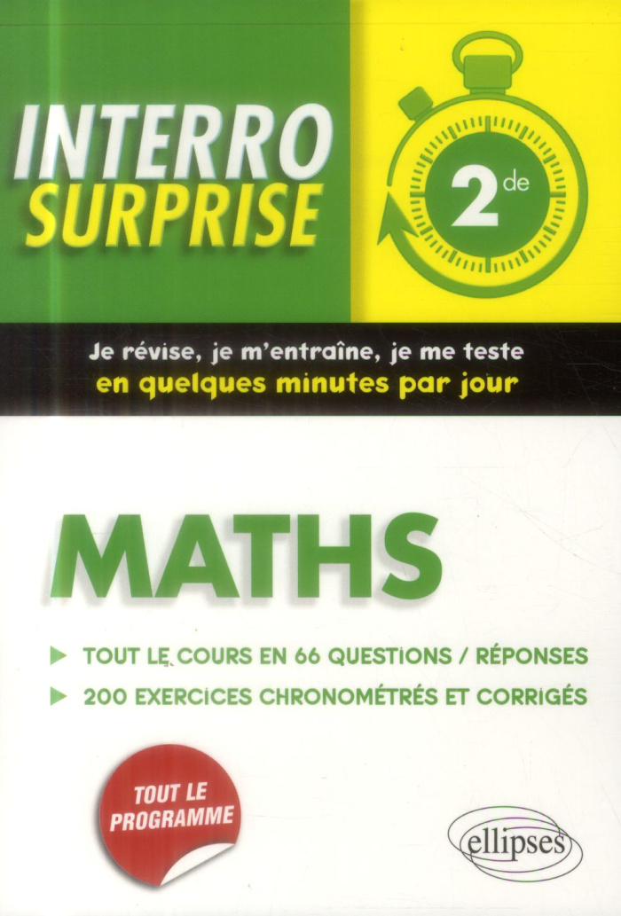MATHS - SECONDE