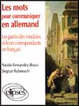 Les mots pour communiquer en allemand. Les particules modales et leurs correspondants français