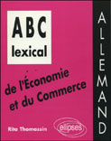 ABC lexical de l'économie et du commerce. Allemand