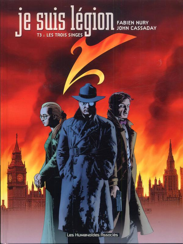 Je suis légion Tome 3 : Les trois singes