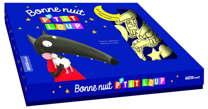 Coffret Bonne nuit, P'tit Loup. Avec 20 phosphorescents