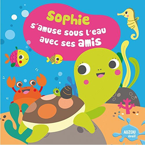 Sophie s'amuse sous l'eau avec ses amis. Avec 1 figurine en plastique