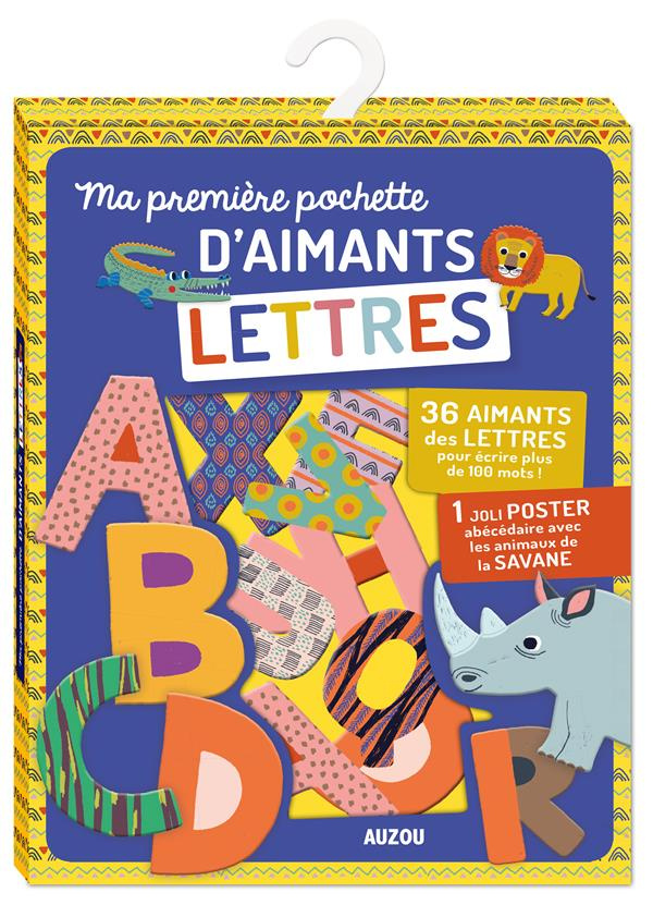 Ma première pochette d'aimants Lettres