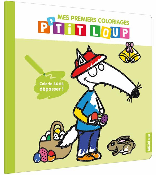 Pâques. Colorie sans dépasser !