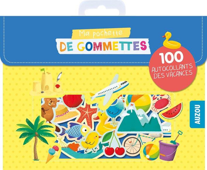 Ma pochette de gommettes. 100 autocollants des vacances