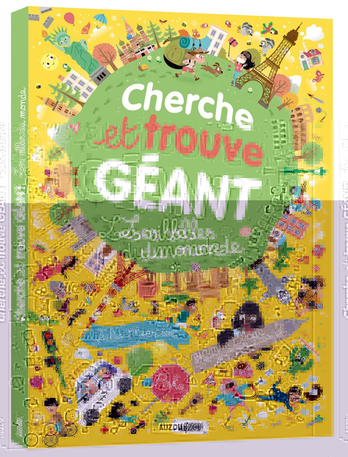 Cherche et trouve géant. Les villes du monde