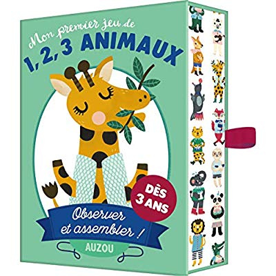 MON PREMIER JEU DE CARTES : 1, 2, 3 ANIMAUX