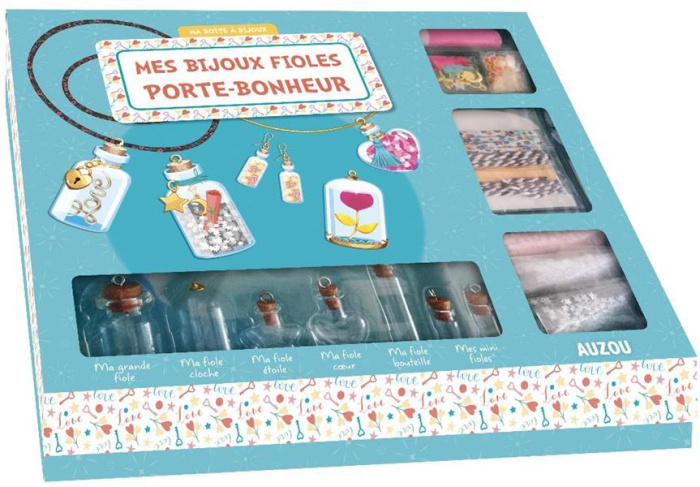 MA BOITE A BIJOUX - MES BIJOUX FIOLES PORTE-BONHEUR