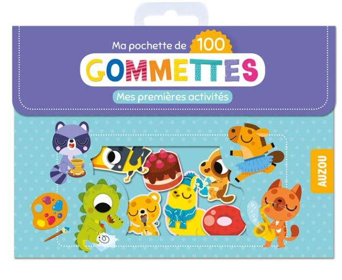 Ma pochette de 100 gommettes. Mes premières activités