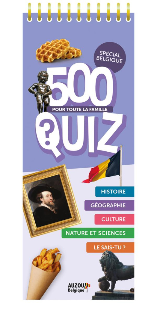Mes 500 quiz - La Belgique