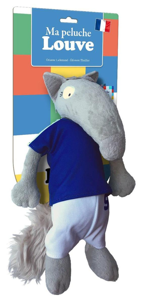 MA PELUCHE LOUVE FOOT