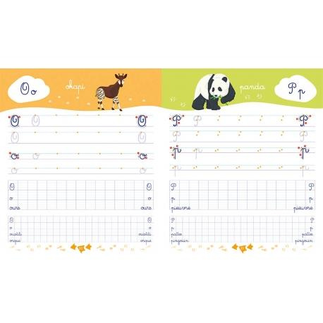 Mon cahier d'écriture. Animaux du monde