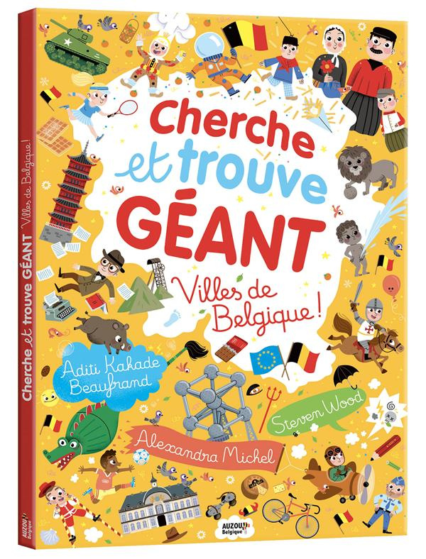 Cherche et trouve géant. Villes de Belgique !