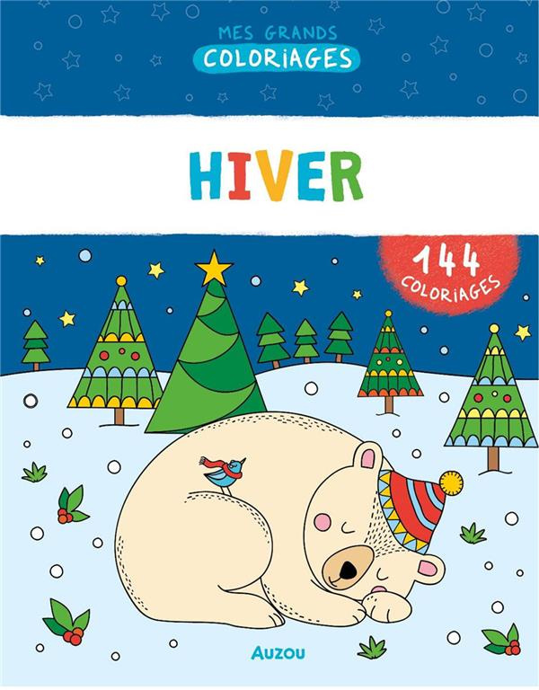 Joli hiver. 144 coloriages