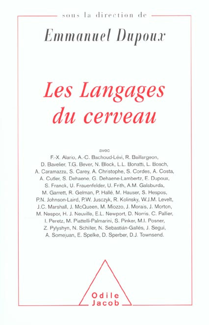 Les langages du cerveau