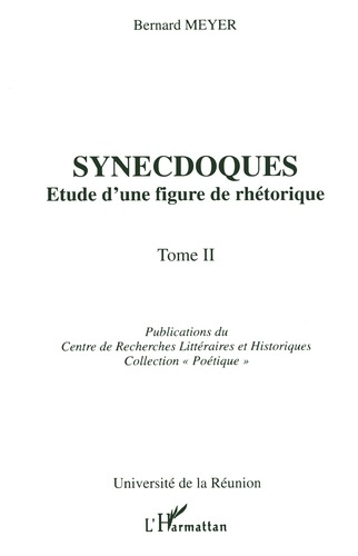 Synecdoques Tome 2 : Synecdoques