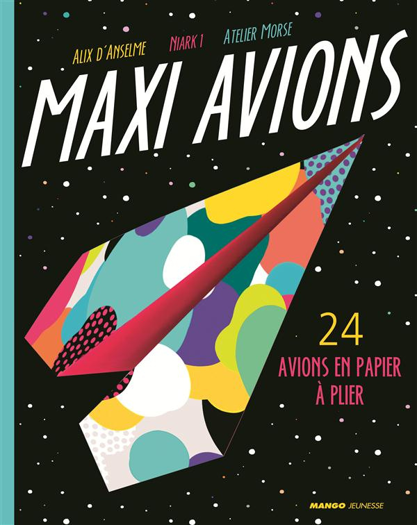 Avions géants en papier. 24 avions en papier à plier
