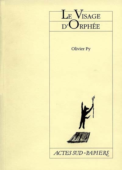 Le visage d'Orphée. [Avignon, Palais des papes, 24 juillet 1997