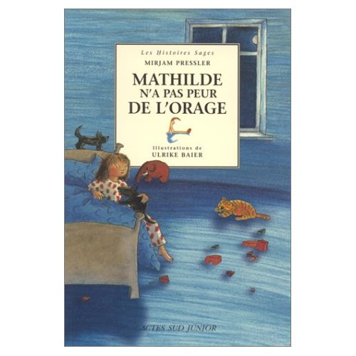 Mathilde n'a pas peur de l'orage