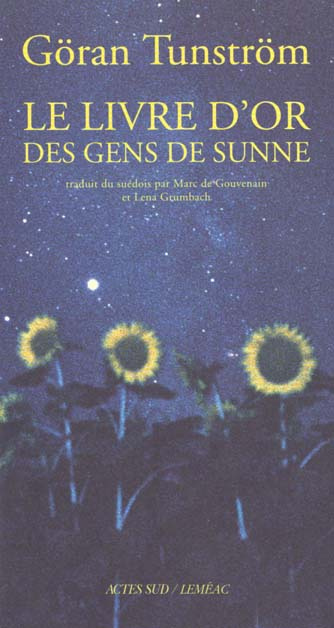 LE LIVRE D'OR DES GENS DE SUNNE
