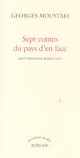Sept contes du pays d'en face