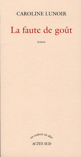 La faute de goût
