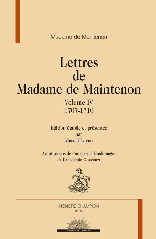 LETTRES T4 : 1707-1710