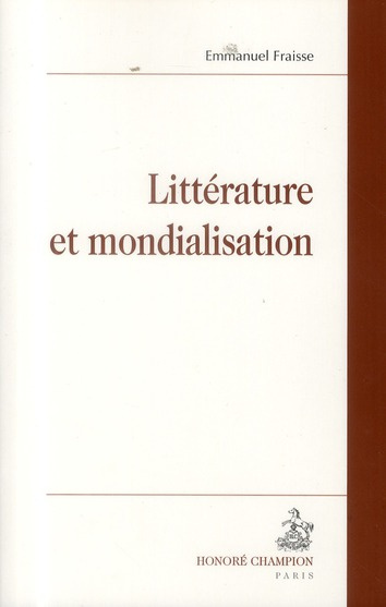 LITTERATURE ET MONDIALISATION