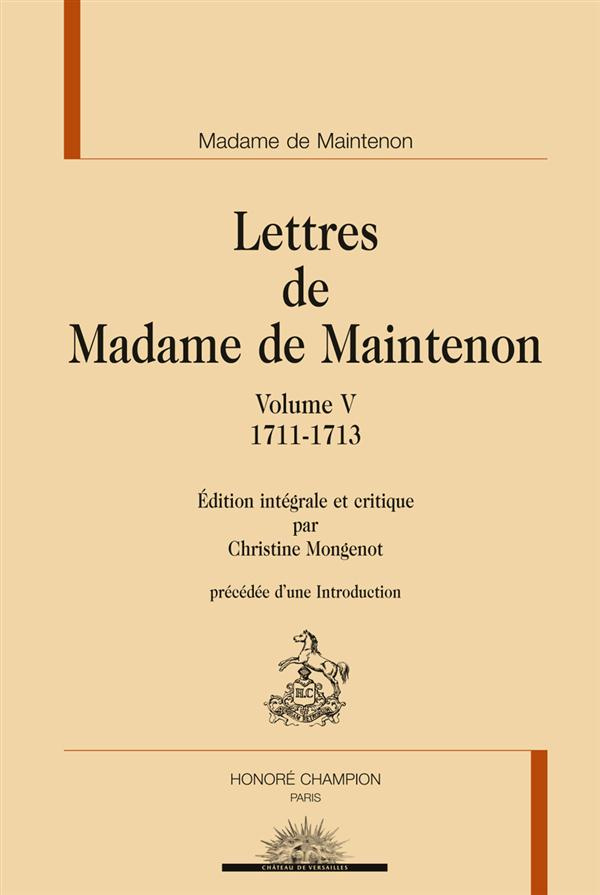 LETTRES T5 : 1711-1713