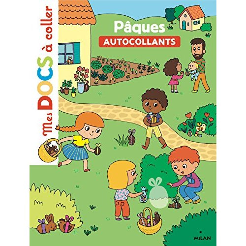 Pâques. Autocollants