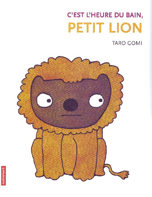 C'est l'heure du bain petit lion