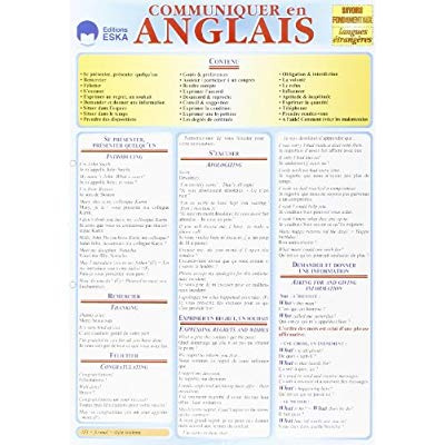 Communiquer en anglais. Savoirs fondamentaux