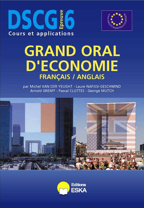 Grand oral d'économie français/anglais DSCG 6. Anglais appliqué aux affaires