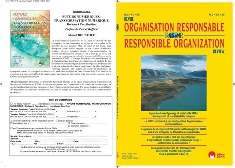 Revue de l'Organisation Responsable Volume 11 N° 2/2016