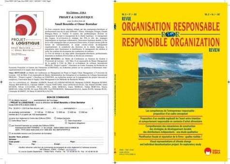 Revue de l'Organisation Responsable Volume 12 N° 1/2017