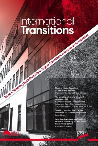 International Transitions. Teaching sustainability in higher education : A European Perspective