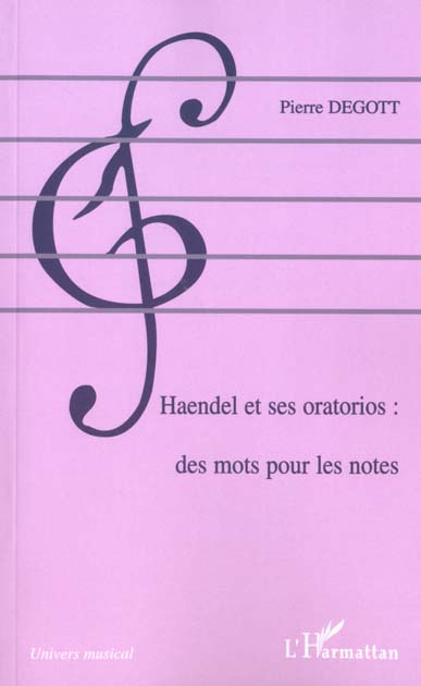 HAENDEL ET SES ORATORIOS