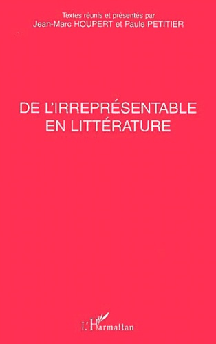 De l'irreprésentable en littérature