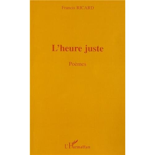 L'heure juste